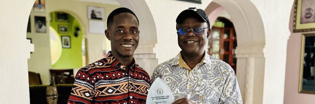 Juma Wasswa Balunywa and his Father