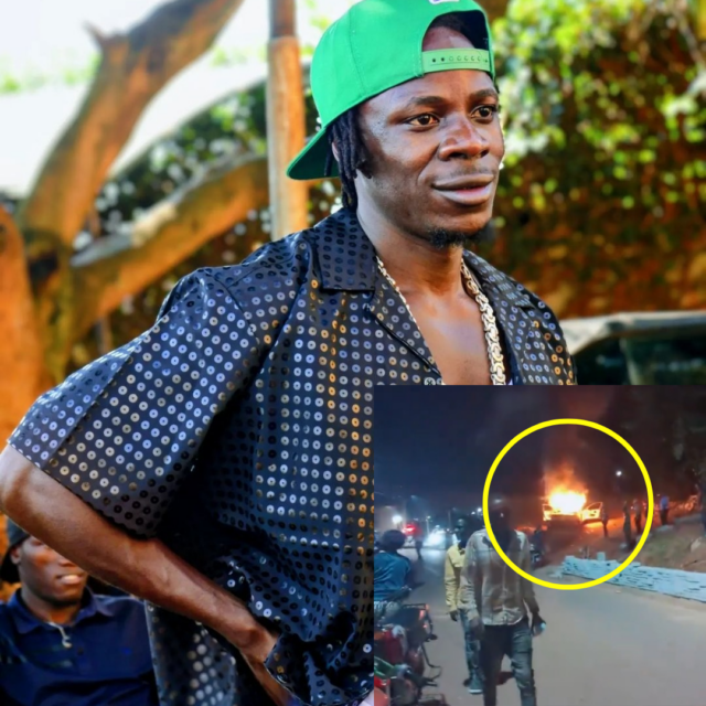 Alien Skin Burns Own Car on Bobi Wine's birthday
