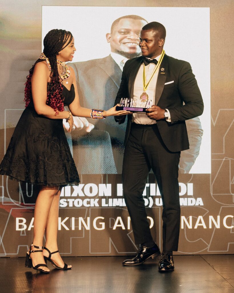 Uganda's Nixon Kitimoi wins the Africa Under 40 award 2024 in Banking and Finance