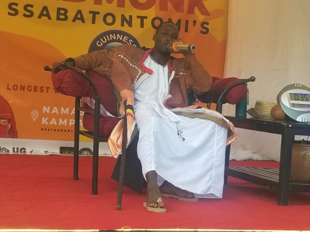 Zedmonk Ssabatontomi Guinness World Records starts at Namaste Kampala
