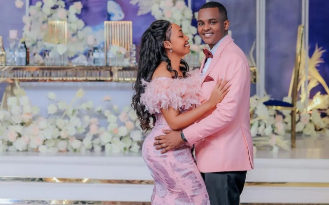 Canary Mugume and his wife Sasha Ferguson expecting a second child
