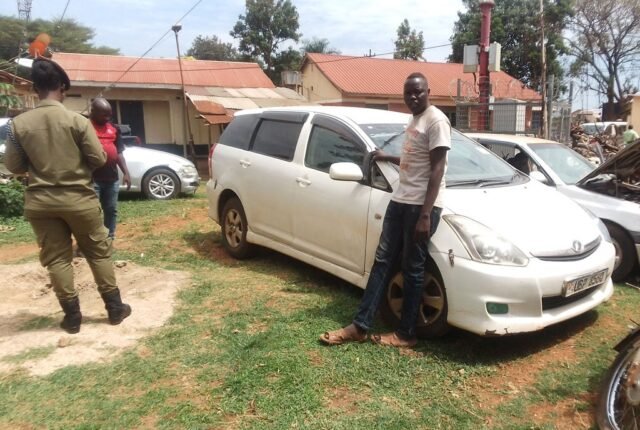 IGP car recovered in Kenya